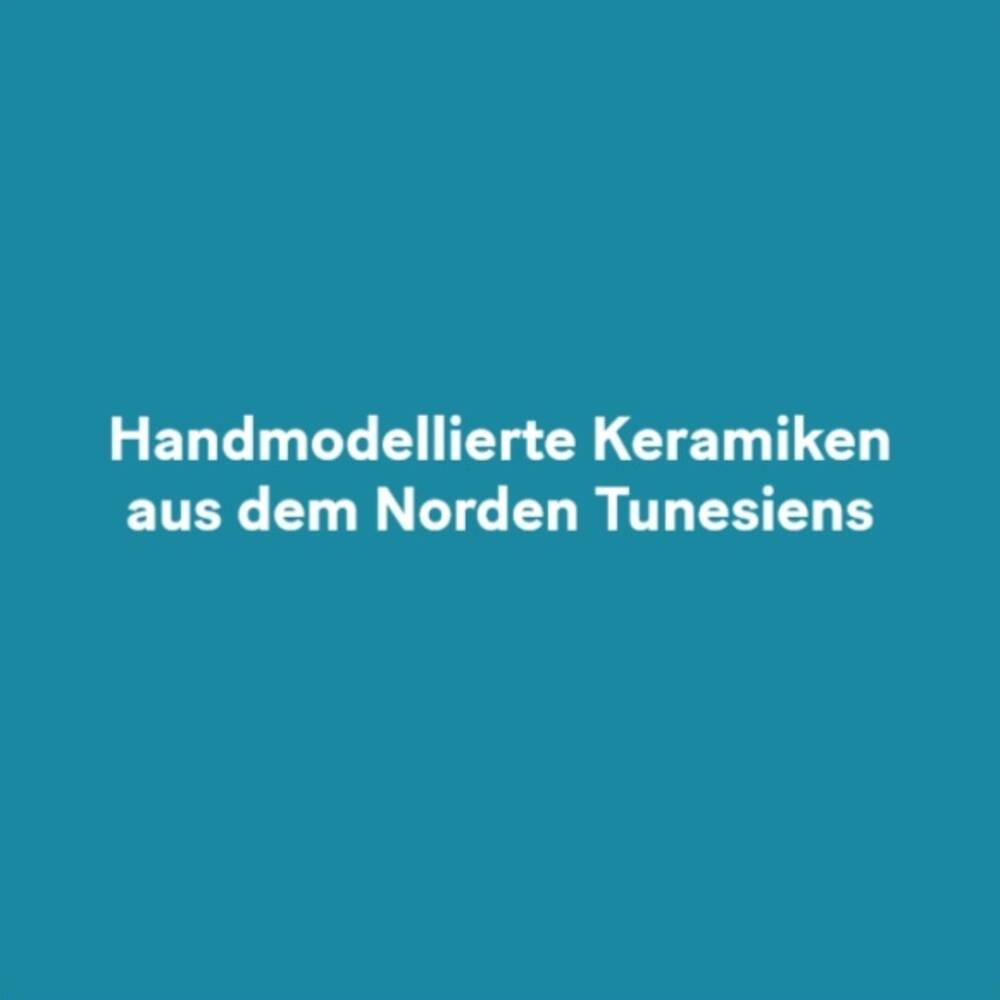 Handmodellierte Keramiken aus dem Norden Tunesiens