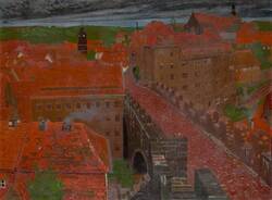 Ansicht von Meißen – Blick von der Burg