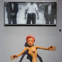 Untitled (Three Men Standing)