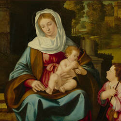 Maria mit Kind und dem Johannesknaben