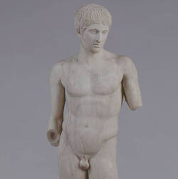 Statue eines jungen Athleten, sog. Dresdner Knabe