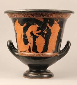 Kelchkrater. Kriegerabschied