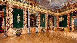 Das Paradeschlafzimmer - grüner Samt