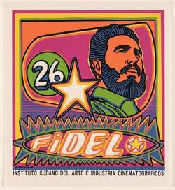 Filmplakat "Fidel", Instituito Cubano del Arte e Industria Cinematograficos
