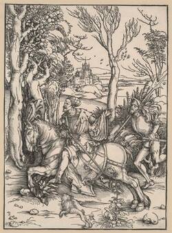 Reiter und Landsknecht (Ritter und Landsknecht)
