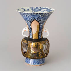 Vogelbauervase