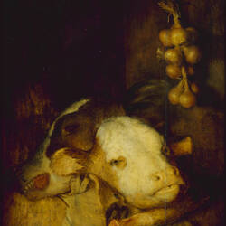 Still-Life with Two Calves’ Heads