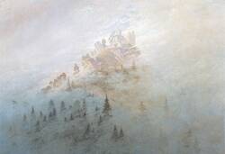 Morgennebel im Gebirge