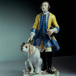 Plastik: Hofjäger Johann Georg Wentzel