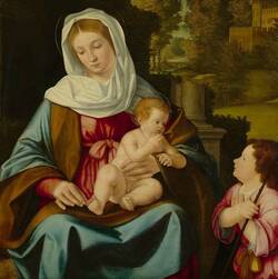 Maria mit Kind und dem Johannesknaben