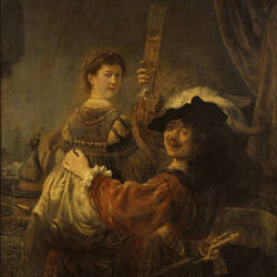 Rembrandt und Saskia im Gleichnis vom verlorenen Sohn
