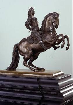Reiterstatuette Augusts des Starken