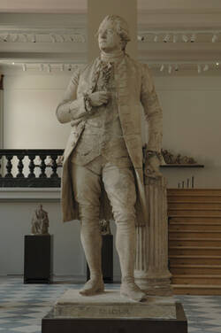 Kolossalstatue Lessings - Das Gussmodell