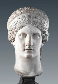 Porträt der Antonia Minor (?), sog. Iuno Ludovisi